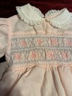 Vintage Polly Flinders Dress Light Pink Ties In Back Size