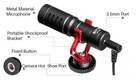 Boya By-mm1 Universal Cardioid Shotgun Microphone Dslr Nikon Canon Smart Phones 