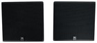 Pair Jbl Slp12 t-bk Sleek Low-profile On Wall Mount 3  70v Commercial Speakers