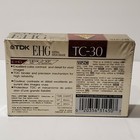 2-pack Tdk Tc-30 Ehg Vhs-c Video Cassette Made In Japan Extra High Grade New