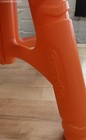 Vintage Crayola Crayon Stool Purple   Orange Kids Plastic Furniture Seat