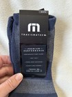 Travis Mathew Eighteener 2 0 Golf Socks Mood Indigo One Size New  sc1  sc2 