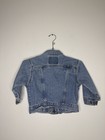 Vintage Levis Jacket Toddler 4t Usa Denim Jean Orange Tab Trucker 72027