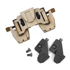 Cnc Machined Dual Binocular Bridge Nvg Mount   An pvs-14 J Arm Dovetail Adapter