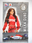 Milka Duno Signed 2008  23 Citgo Honda Indy 500 6x9 Postcard Hero Card