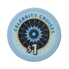 Celebrity Edge Cruise Ship  1 Casino Chip 