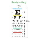 Eye Chart  Upgraded Snellen Eye Chart For Eye Exams 20 Feet  22x11 Inches Plasti