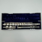 Yamaha Yfl-31 Sterling Silver Flute With Hard Case Head Tube Flute Used Musical