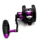 Original Maxel Rage 90nl Lh Lever Drag Reel Matt Blk purple Free Shipping