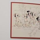 Vintage Uncirculated Walt Disney Art 101 Dalmatians  hopefull Pups  Postcard Pa