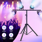 4pcs 18 Led 270w Par Light Rgbw Wash Light Dmx Disco Party Dj Stage Light  stand