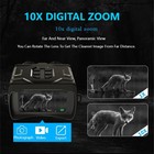 Portable Night Vision Binoculars Hd Zoom Telescope Optics Hunting Hiking Outdoor