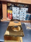     warrior    double Lock Brass Door Guard Enforcer Wrap Around Plate
