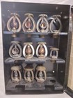 Vintage Grinnell Automatic Sprinkler Reserve Supply Cabinet W  11 Heads   Wrench