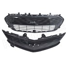 For 2017 2018 2019 Chevrolet Bolt Ev Front Upper Grille Bumper Lower Grill Black