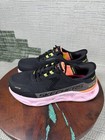 Skechers Shoes Women Size 7 Glide-step Altus Alloy Toe Work Black Multi Sneakers