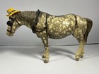 Breyer Horse Old Timer Glossy Dapple Grey  205 With Yellow Hat Traditional Model