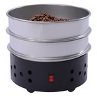 1 3lb Home Coffee Bean Cooler Large Capacity Cooling Machine Chaff Black