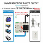 Geya Ats Pc Dual Power Automatic Power 3pole 100a 110v Transfer Switch Grid New