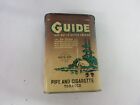 Vintage Advertising Empty Guide Vertical Pocket Tobacco Tin  733-m