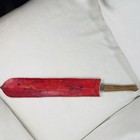 Antique African Hunting utility Knife Steel Wood Rawhide Maasai Seme Yoruba Ida