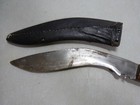 Vintage Indian Gurka Kukri Fighting Knife Hand Forged With Sheath 1950s-1960s