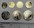 Turkey - Set Of 7 Coins 1 5 10 25 50 Kurus 1 5 Lira 2023 Unc