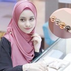 A h Zler Pack Hijab Magnet Pinless 8 Silver  Gold  Rose Gold  Black
