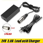 24v 2a  Charger With Xlr Connector For Wheelchair 24v Lead-acid  sla  Battery