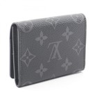 Louis Vuitton Anneveld Cult De Visit Card Case M12874 Monogram Eclipse Used Mens