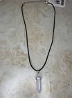 5 Pc Natural Quartz Crystal Stone Point Chakra Healing Gemstone Pendant Necklace