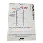 Rare  Weight Watchers Turnaround Slide Points Finder  Points Booster   Tracker
