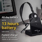 Jabra Engage 65 Black Over The Ear Wireless Headsets Refurbished 