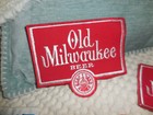 Assorted Lot Of Seven Extra-large Vintage Beer Cloth Patches  1980s And Older