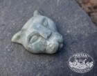 Jaguar Tranquilo  calm Jaguar   Pendant In Guatemalan Jadeite Jade
