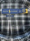 New Polo Ralph Lauren Mens Dress Shirt Large Plaid Long Sleeve Button Down