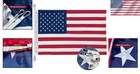 Outdoor American Flag With Brass Grommets