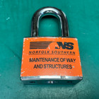 Abloy Norfolk Southern Railroad Mws Maintenance Of Way   Structures Padlock Logo
