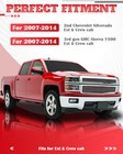 Center mid-rear rear Frame Section For 07-14 2nd 3rd Gen Silverado Reg crew ext