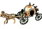 Cinderella Carriage Bronze Die Cast Metal Collectible Pencil Sharpener New   Box