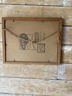 Vintage Collie Dog In Vintage Frame