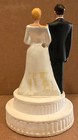 Vintage Wedding Cake Topper Bride groom- 8