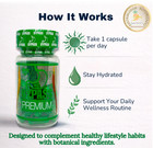 Bypass Premium -bottle Of 30 Caps -    free Shipping  