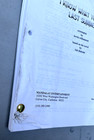 1996 I Know What You Did Last Summer Original Movie Script Kevin Williamson