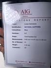 2 34ct Wonderful Certified 100  Natural Blue Sapphire Loose Gemstone