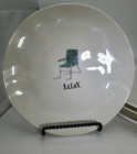Rae Dunn   Melamine Lunch salad Plates  Summer  Relax  Grill  Happy Camper