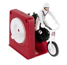 Miniature Evel Knievel Wind-up Toy   Stunt Cycle   Rider   Action Figure For Age