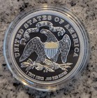 2025 155th Carson City Anniversary Seated Liberty 1 Oz Silver Medal - 1 Of 3000
