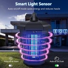 Electric Bug Zapper Outdoor  20w Mosquito Zapper With Dusk To Dawn Light Sensor