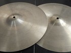 1960s Vintage Avedis Zildjian 15  Hi-hat Cymbals Pair